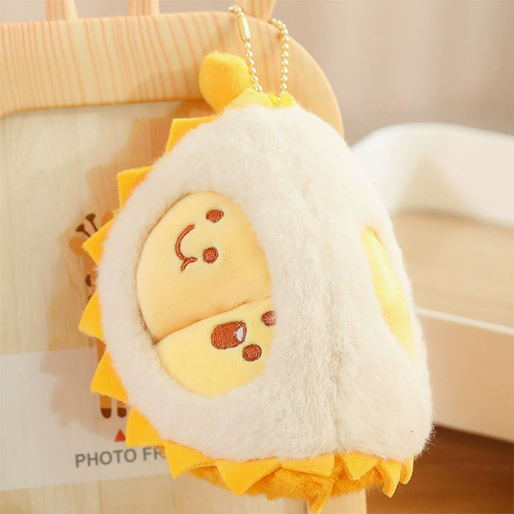Split Open Durian Plush Pillow Split Open Durian Plush Pillow