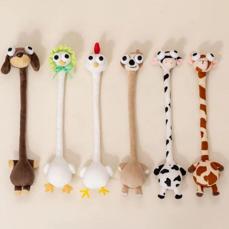 Colorfast Long-Necked Plush Toy
